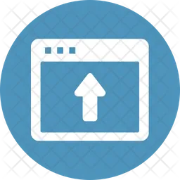 Upload browser  Icon
