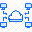 Carregamento De Upload Na Nuvem Carregamento Na Nuvem Computador Icon