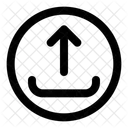 Upload Circle Arrow Arrows Icon