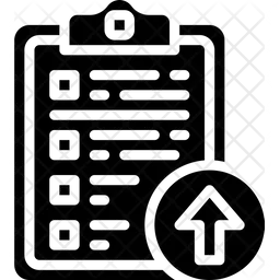 Upload Clipboard  Icon