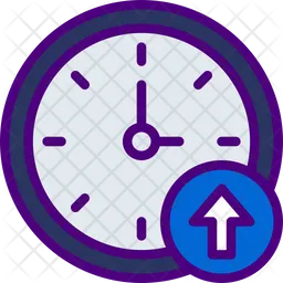 Upload Clock  Icon