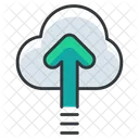 Upload Speed Cloud Icon