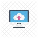 Upload Cloud Online Icon