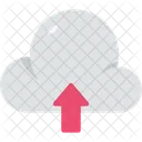 Cloud Computing Send Upload Icon