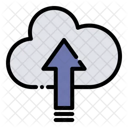 Upload Cloud  Icon