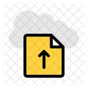 Cloud-Datei hochladen  Icon