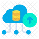 Hochladen Cloud Daten Symbol