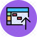 Fazer Upload De Conteudo Seta Conteudo Icon