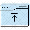 Fazer Upload De Dados Banco De Dados Fazer Upload Ícone