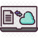 Cloud Storage Data Transfer Icon