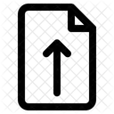 Hochladen Datei Dokument Symbol