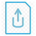 Datei Hochladen Dokument Hochladen Datenbank Hochladen Symbol