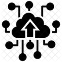 Computacao Em Nuvem Dados Em Nuvem Upload Na Nuvem Ícone