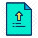 Upload Document File Icon