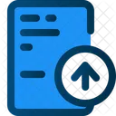 Document Upload Data Icon