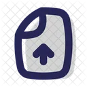 Upload Document File Icon
