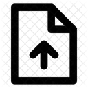 Upload File Document Icon