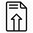 Upload Arrow Document Icon