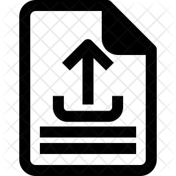 Upload File  Icon