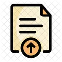 Upload File Education Icon