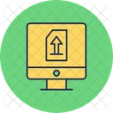 Upload File Data File Icon