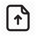 Upload File Add List Icon