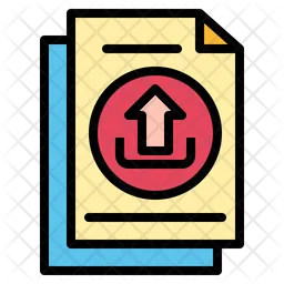 Upload File  Icon