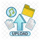 Upload Digital Technology Icon