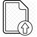 Upload File Arrow Document Icon