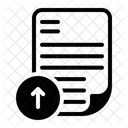 Upload Up Arrow Document Icon