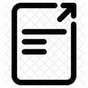 Upload File Document Icon