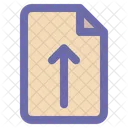 Upload File Document Icon