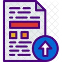 Upload File Upload Document Upload Icon