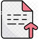 Upload Document File Icon