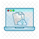Upload Digital Technology Icon