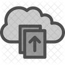 Upload File On Cloud Upload Cloud Icon
