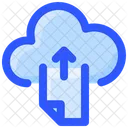 Upload File To Cloud  Icon
