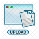 Upload Digital Technology Icon