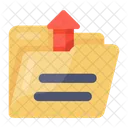 Upload Folder Folder Transfer Data Send Icon