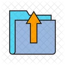 Upload File Storage Icon