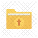 Folder Upload Files Icon