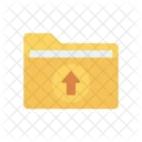 Folder Upload Files Icon