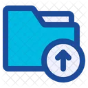 Folder Upload Storage Icon