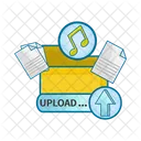 Upload Digital Technology Icon