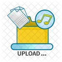 Upload Digital Technology Icon