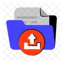 Upload Folder Document File Icon