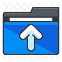 Upload Folder Collection Icon