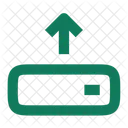 Upload From Harddisk Download Arrow Icon