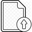 Upload Arrow Document Icon