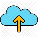 Arrow Up Cloud Icon